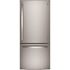 GE Energy Star 20.9 Cu. Ft. Bottom-Freezer Refrigerator
