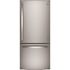 GE Energy Star 21.0 Cu. Ft. Bottom-Freezer Refrigerator