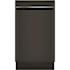 GE 18 Top Digital Control 3 Cycle 47 Db Dishwasher Black