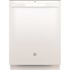 GE Top Control With Plastic Interior Dishwasher, White