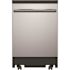 GE 24" Stainless Steel Interior Portable Dishwasher W / Sanitize Cycle