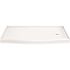 DELTA Curved Alcove Shower Base With Right Drain 60 X 32"