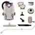 PROTEAM Gofit 3 Cordless Com Backpack Vacuum W/xover Telescoping Wand Kit