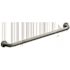 ASI AMERICAN SPECIALTIES, INC. Grab Bar Snap Flange 36" 1 1/4" Peened