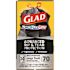 Glad 30 Gal 1.05 Mil Low-Density Trash Bag (70-Carton) (Black)