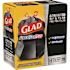 Glad 30 Gal 1.05 Mil Low-Density Trash Bag (70-Carton) (Black)