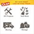 Glad 30 Gal 1.05 Mil Low-Density Trash Bag (70-Carton) (Black)