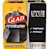 Glad 30 Gal 1.05 Mil Low-Density Trash Bag (70-Carton) (Black)