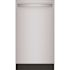 BOSCH 800 Series 18 Inch ADA Top Control Built-In Dishwasher, Stainless Steel