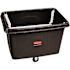 RUBBERMAID 500 Lb Black Bulk Spring Platform Cube Truck