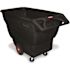 RUBBERMAID High Capacity Tilt Truck, Black