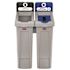 RUBBERMAID Slim Jim 46 Gallon Recycling Station Kit