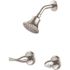 SEASONS Anchor Point 2 Handle 1.8 GPM Shower Kit with Valve in Brushed Nickel