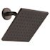 SEASONS 8 In. Rain Shower 1.8 GPM Showerhead Matte Black Includes Arm