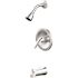 MAINTENANCE WAREHOUSE Single Handle Tub 1.8 GPM Showerhead Kit Chrome