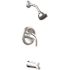 SEASONS Raleigh Single Handle Tub and Adjustable 1.8 GPM Showerhead Kit with Valve in Chrome
