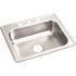 Elkay Dayton Stainless Steel 25" X 22" X 6-9/16" 3-Hole Equal Double Bowl Sink
