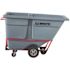 Rubbermaid Commercial Brute Rotomolded Tilt Truck, Standard, 1/2 Cu Yd, Gray