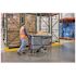 Rubbermaid Commercial Brute Rotomolded Tilt Truck, Heavy Duty, 1 Cu Yd, Gray