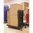 Rubbermaid Commercial Convertible Utility Cart And Platform Truck, Black