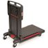 Rubbermaid Commercial Convertible Utility Cart And Platform Truck, Black
