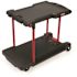 Rubbermaid Commercial Convertible Utility Cart And Platform Truck, Black