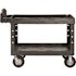 Rubbermaid Commercial Brute Heavy Duty Ergo Handle Utility Cart, Large, Black