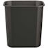 Suncast Commercial 3 Gallon Desk-Side Resin Trash Can - Black