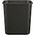 Suncast Commercial 7 Gallon Desk-Side Resin Trash Can - Black