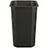 Suncast Commercial 7 Gallon Desk-Side Resin Trash Can - Black
