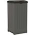 Suncast Commercial Trash Hideaway Refuse Container - Peppercorn