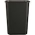 Suncast Commercial 10 Gallon Desk-Side Resin Trash Can - Black