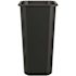 Suncast Commercial 10 Gallon Desk-Side Resin Trash Can - Black