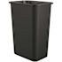 Suncast Commercial 10 Gallon Desk-Side Resin Trash Can - Black