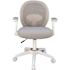 Boss Office Products White Mesh Back Ergonomic Chair Gray/matching Seat Cushion