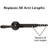 Korky Strongarm Toilet Flush Handle/lever Faucet Oil Rubbed Bronze