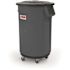 Suncast Commercial Universal Black Trash Dolly