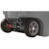 Rubbermaid Commercial Vented Wheeled Brute Container 32 Gal Gray Case Of 6