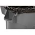 Rubbermaid Commercial Vented Wheeled Brute Container 32 Gal Gray Case Of 6