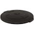 Suncast Commercial 55 Gallon Utility Trash Can Lid Black