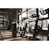 Gritt Commercial Black Stainless Steel Gym Wipe Floor-Stand Wet Wipe Dispenser