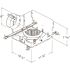 Delta Breez 130 CFM Exhaust Fan With Motion Sensor And Delay Timer