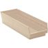 Quantum Storage Systems 3 Qt. Economy Shelf Bin Ivory