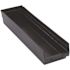Quantum Storage Systems 5.5 Qt. Economy Shelf Bin Black