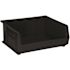 Quantum Storage Systems Black 14-3/4 X 16-1/2 X 7 In Stack Bin Package Of 6