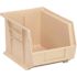 Quantum Storage Systems Ivory 10-3/4 X 8-1/4 X 7 In Stack Bin Package Of 6
