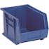 Quantum Storage Systems Blue 10-3/4 X 8-1/4 X 7 In Stack Bin Package Of 6