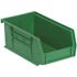 Quantum Storage Systems Green 7-3/8 X 4-1/8 X 3 In Stack Bin Package Of 24