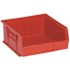 Quantum Storage Systems Red 10-7/8 X 11 X 5 In Ultra Stack Bin Package Of 6