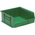 Quantum Storage Systems Green 10-7/8 X 11 X 5 In Ultra Stack Bin Package Of 6